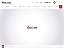 Tablet Screenshot of matisa.com.br